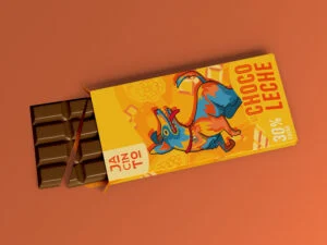 Choco Leche - Jacinto: barra de chocolate