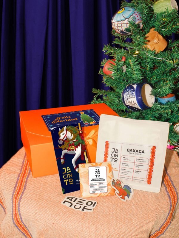 Caja Cafetera Navidad Jacinto
